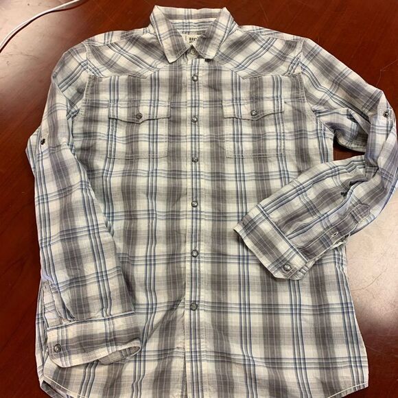 Urban Pipeline Western Snap Down Shirt M - Picture 1 of 5